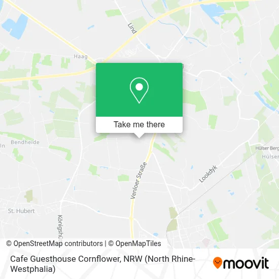 Cafe Guesthouse Cornflower map