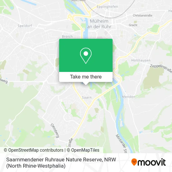 Карта Saarnmendener Ruhraue Nature Reserve