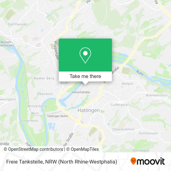 Карта Freie Tankstelle
