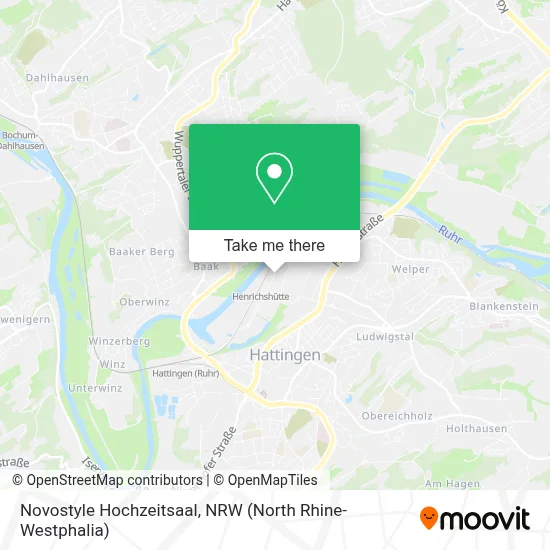 Novostyle Hochzeitsaal map