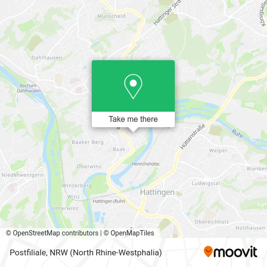 Карта Postfiliale