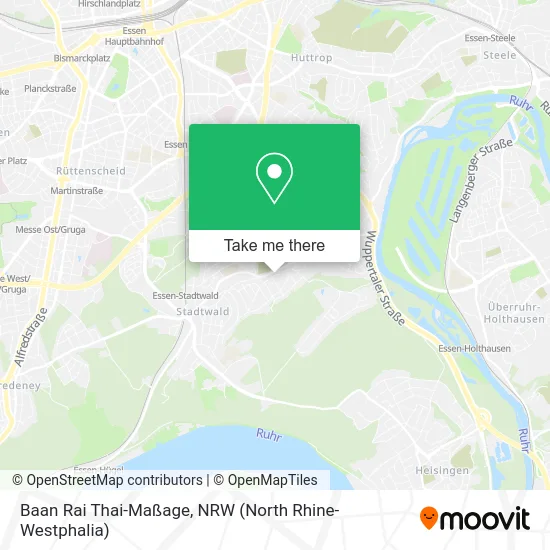 Карта Baan Rai Thai-Maßage