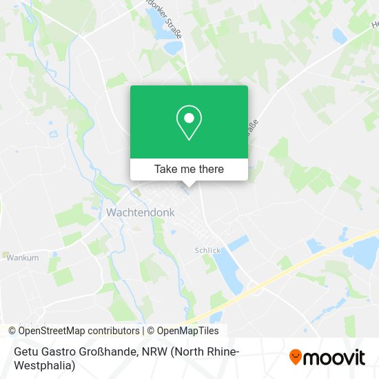 Карта Getu Gastro Großhande