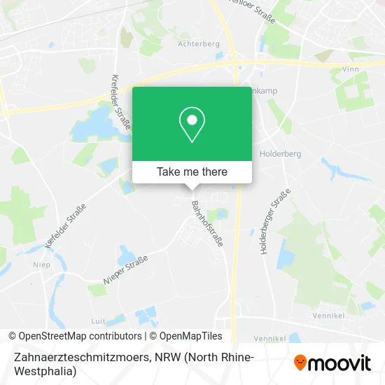 Карта Zahnaerzteschmitzmoers