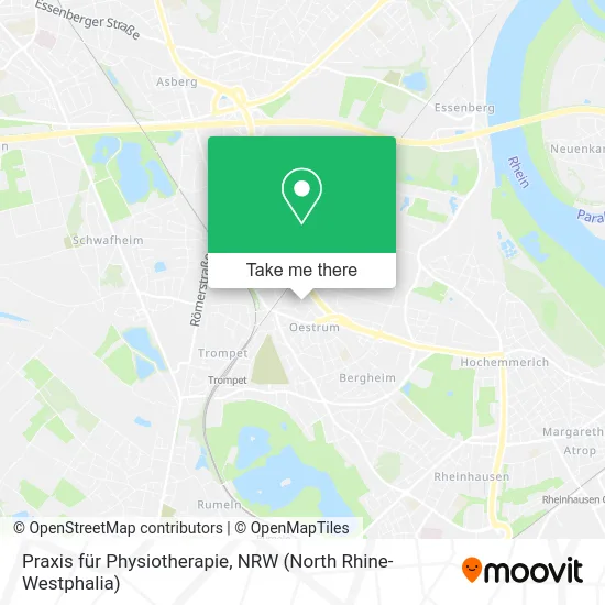 Praxis für Physiotherapie map