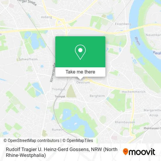 Rudolf Tragier U. Heinz-Gerd Gossens map