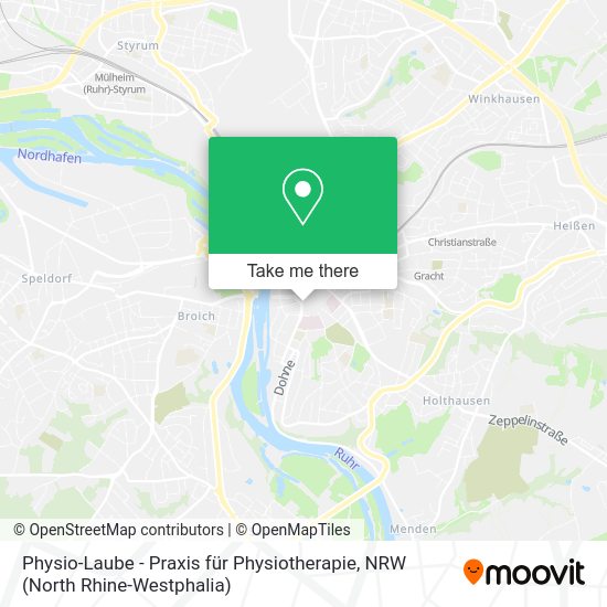 Карта Physio-Laube - Praxis für Physiotherapie