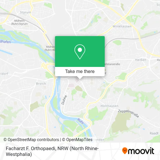 Карта Facharzt F. Orthopaedi