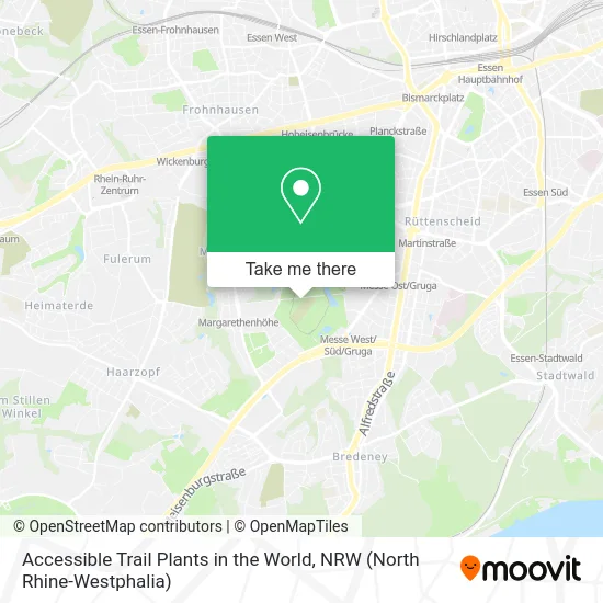 Карта Accessible Trail Plants in the World
