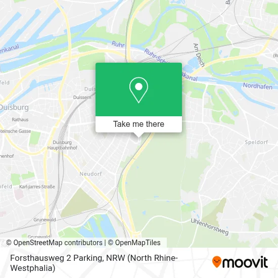 Forsthausweg 2 Parking map