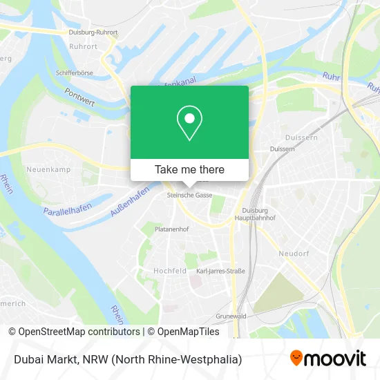 Карта Dubai Markt