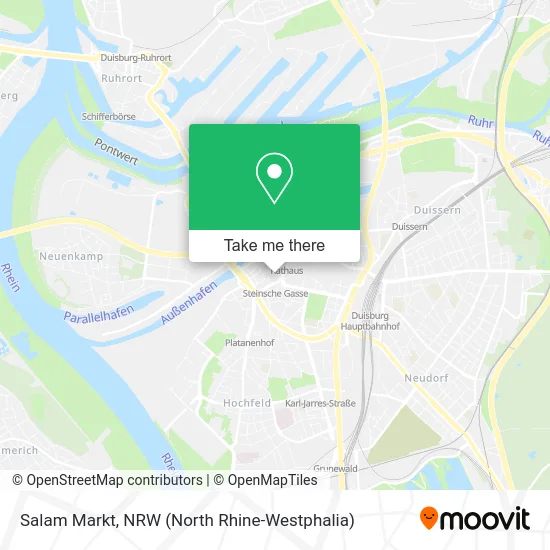 Карта Salam Markt