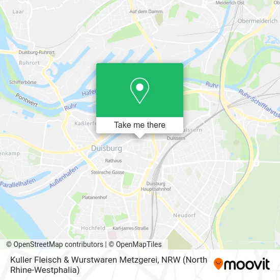 Карта Kuller Fleisch & Wurstwaren Metzgerei