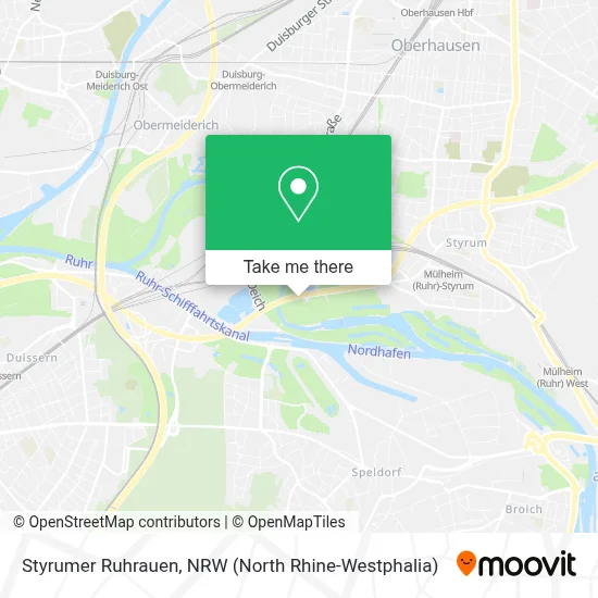 Styrumer Ruhrauen map