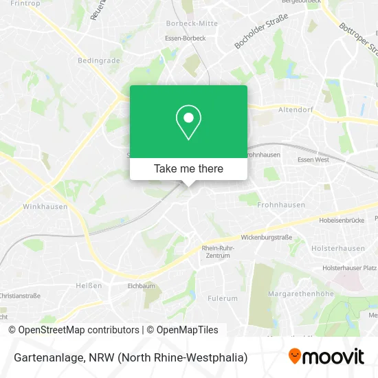 Карта Gartenanlage