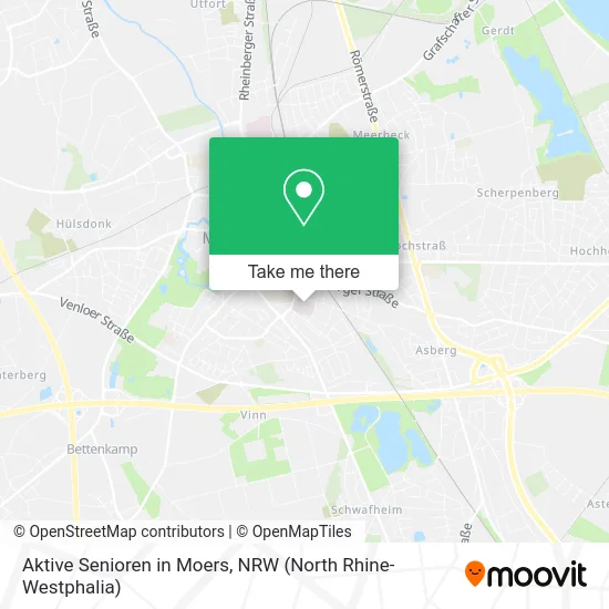 Карта Aktive Senioren in Moers