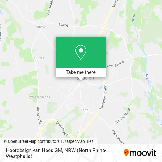 Карта Hoerdesign van Hees GM