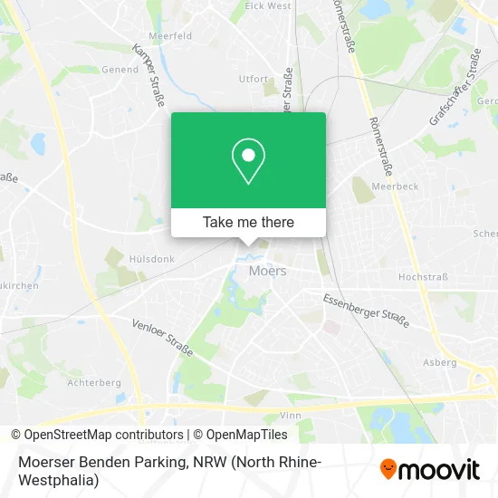 Карта Moerser Benden Parking