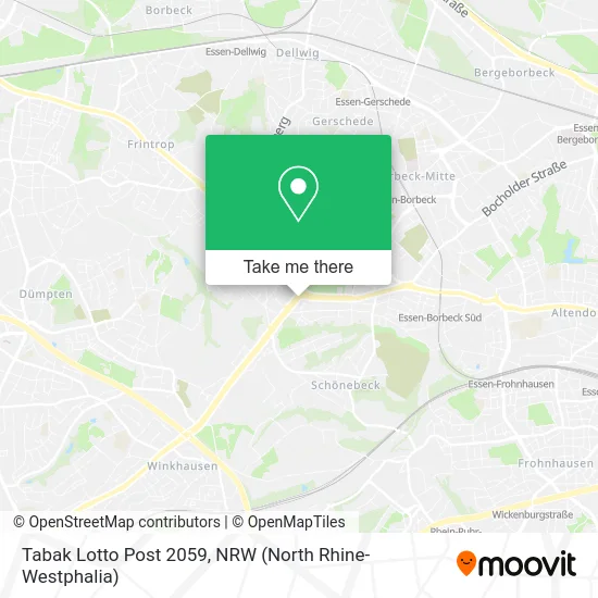 Карта Tabak Lotto Post 2059