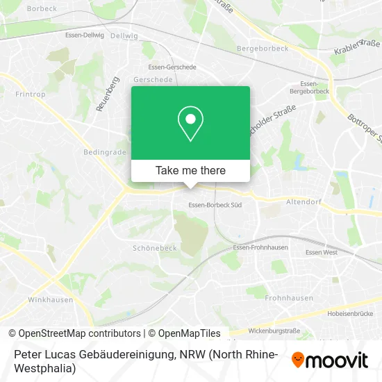 Карта Peter Lucas Gebäudereinigung