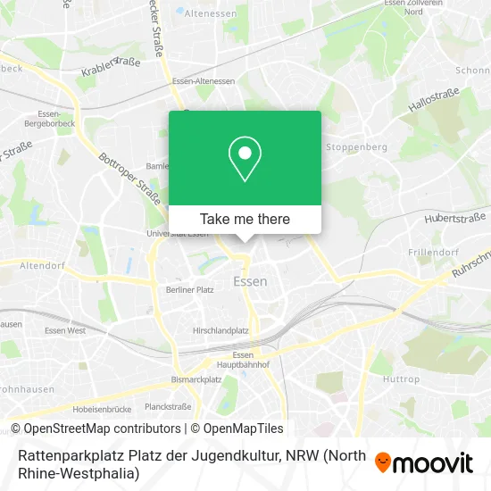 Rattenparkplatz Platz der Jugendkultur map
