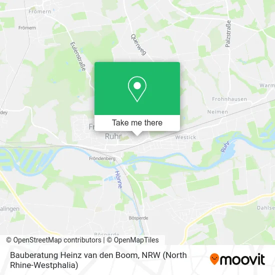 Карта Bauberatung Heinz van den Boom