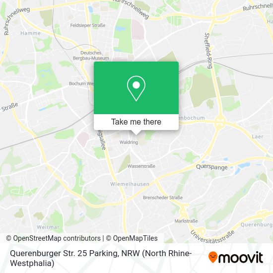 Карта Querenburger Str. 25 Parking