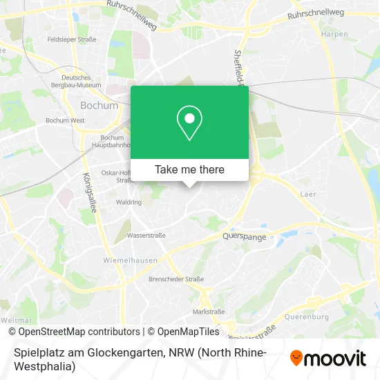 Карта Spielplatz am Glockengarten