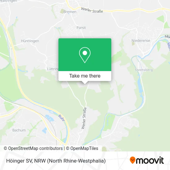 Höinger SV map