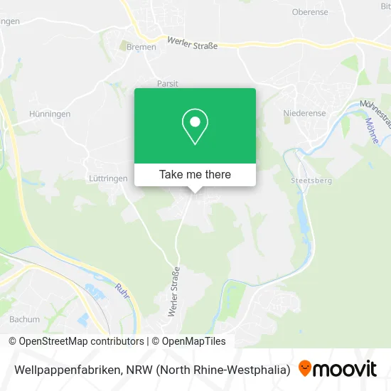 Карта Wellpappenfabriken