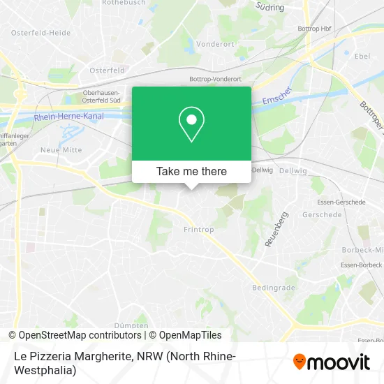 Карта Le Pizzeria Margherite