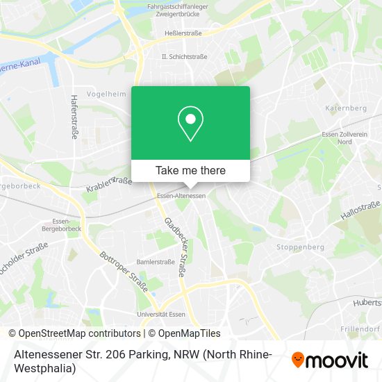 Карта Altenessener Str. 206 Parking