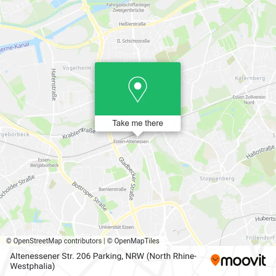 Карта Altenessener Str. 206 Parking