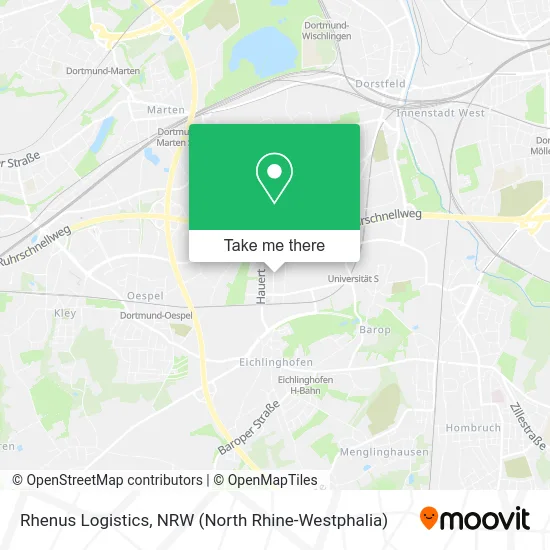 Карта Rhenus Logistics