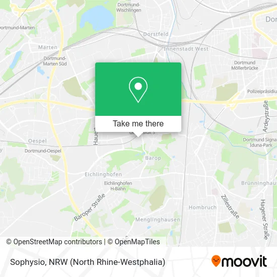 Sophysio map