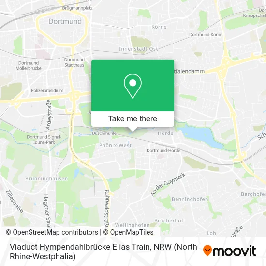 Карта Viaduct Hympendahlbrücke Elias Train