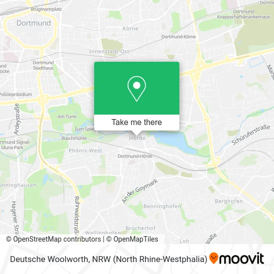 Карта Deutsche Woolworth