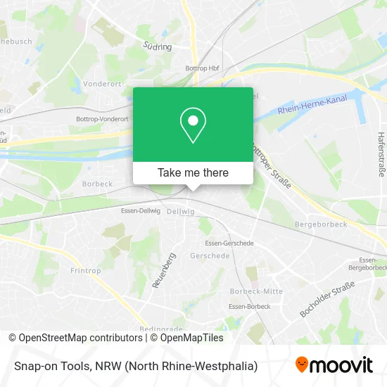 Snap-on Tools map