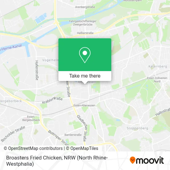 Карта Broasters Fried Chicken