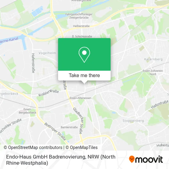 Карта Endo-Haus GmbH Badrenovierung