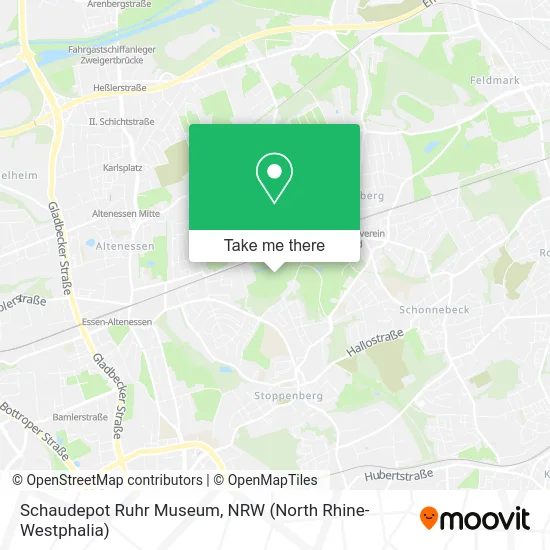 Карта Schaudepot Ruhr Museum