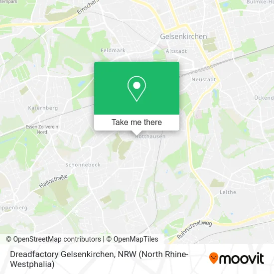 Карта Dreadfactory Gelsenkirchen