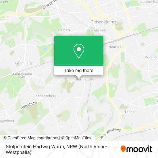 Карта Stolperstein Hartwig Wurm