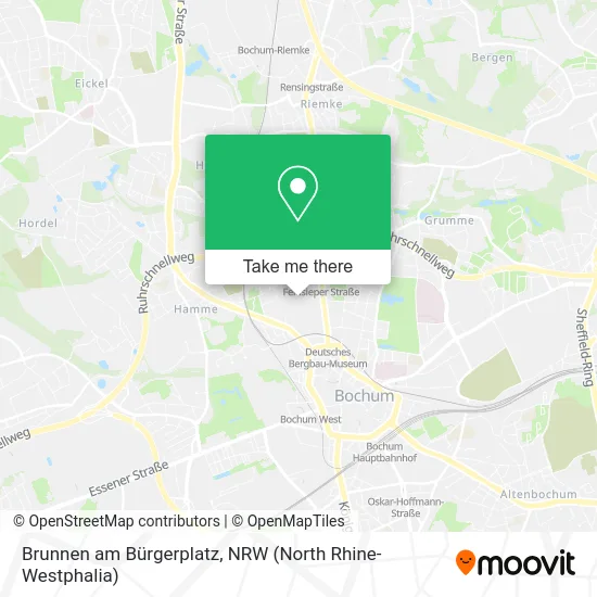 Карта Brunnen am Bürgerplatz