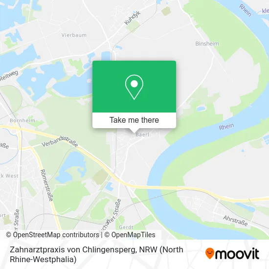 Zahnarztpraxis von Chlingensperg map