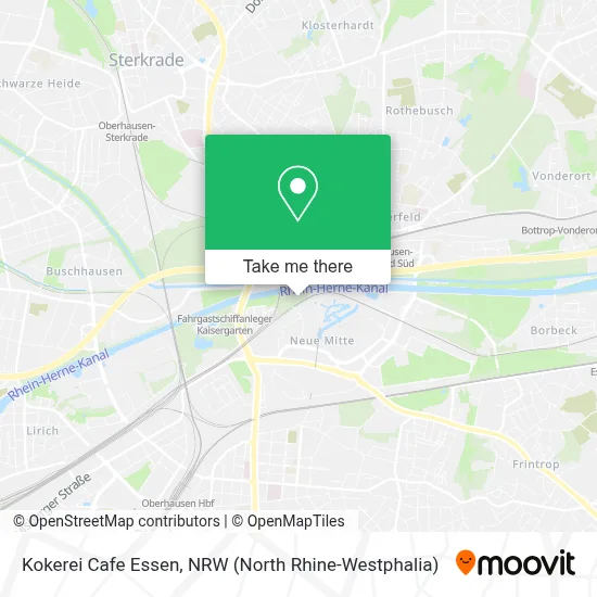Kokerei Cafe Essen map