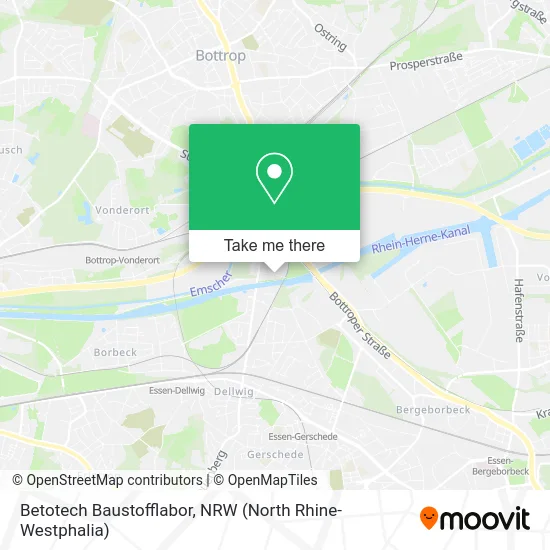 Карта Betotech Baustofflabor