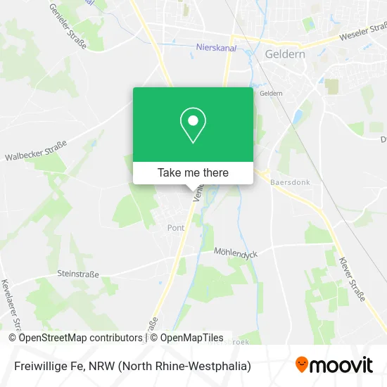 Карта Freiwillige Fe