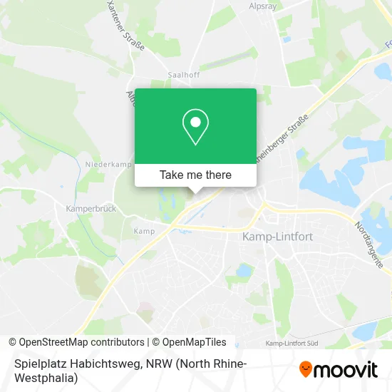 Spielplatz Habichtsweg map