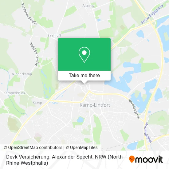 Карта Devk Versicherung: Alexander Specht